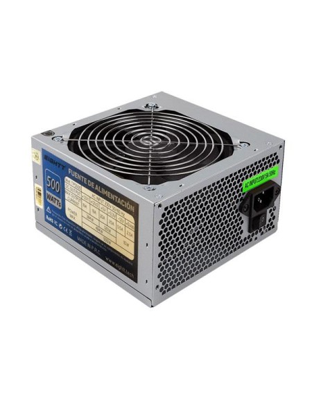 Fuente alimentacion ATX 500w Eightt Eps500 / Fan 120mm / 14db / 1x 12v 4 Pines / 4xSata / 2xIde / 1x Atx 20+4 / EPS500