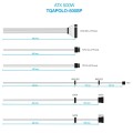 Fuente alimentacion ATX 500w Tooq Apolo / PFC Activo / ATX 1.3 / TQAPOLO-500SP